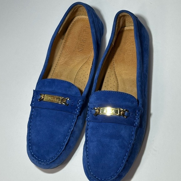 Elegant Blue Loafers for men size 10B Exellent condition